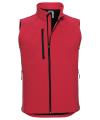 141M Soft Shell Gilet Classic Red colour image